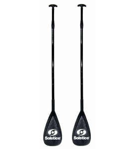 Swimline Solstice 3 Piece Carbon Fiber Adjustable Stand Up SUP Paddles (2 Pack)