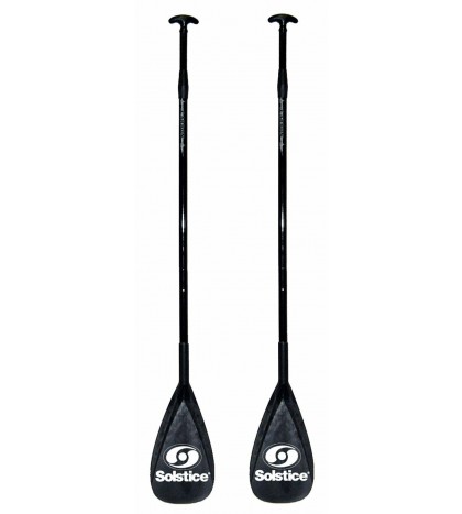 Swimline Solstice 3 Piece Carbon Fiber Adjustable Stand Up SUP Paddles (2 Pack)