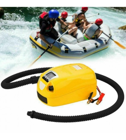 GP80D LCD Rubber Inflatable Boat High Pressure Electric Air Pump 80KPA 12V DC