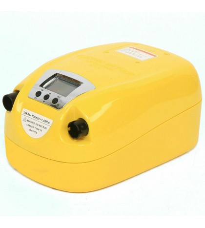 GP80D LCD Rubber Inflatable Boat High Pressure Electric Air Pump 80KPA 12V DC