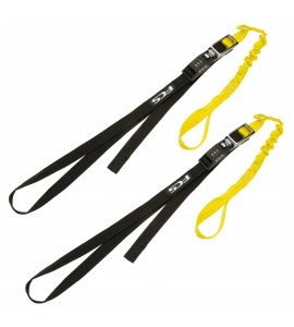 FCS Premium Bungy Lock Downs! SUP kayak canoe boat surf tie down straps bungee