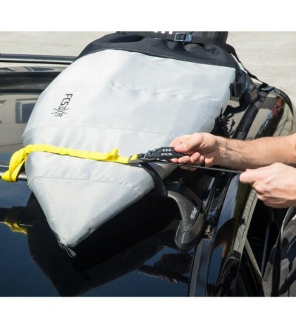 FCS Premium Bungy Lock Downs! SUP kayak canoe boat surf tie down straps bungee