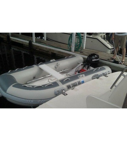 Snap Davits for Inflatable dinghy & Swim Platform with Quick Release kit