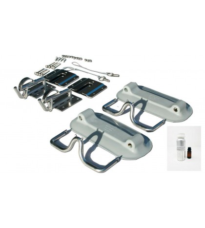 Snap Davits for Inflatable dinghy & Swim Platform with Quick Release kit