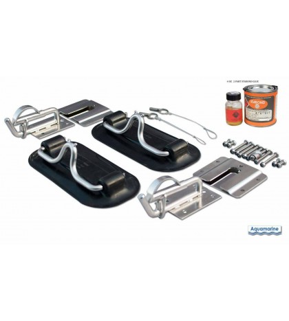 Snap Davits for Inflatable dinghy & Swim Platform with Quick Release kit