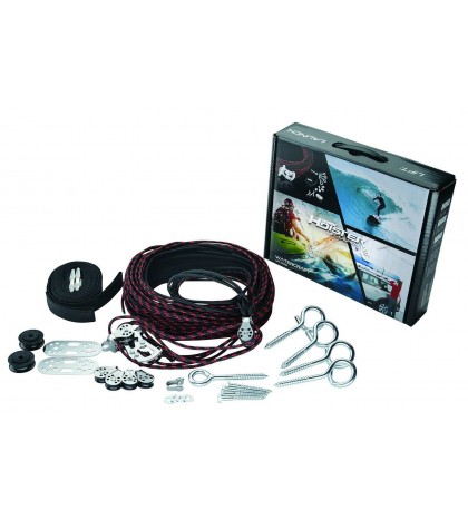 HARKEN Kayak Hoist | Overhead Garage Storage, Lifts Load Evenly, Safe Anti-Dr...