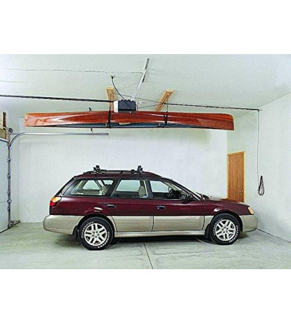 HARKEN Kayak Hoist | Overhead Garage Storage, Lifts Load Evenly, Safe Anti-Dr...