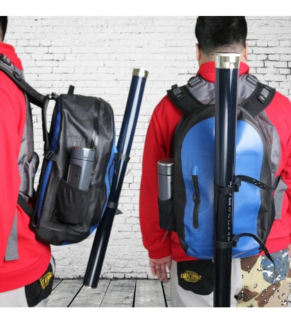 100% Waterproof 25L Weather-Avid Fishing backpack Polyurethane-coated Material