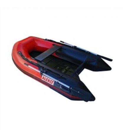 Inflatable Fishing Boat With Oars Set Pump Blow Up Boat Rafting 2 3 Person Red