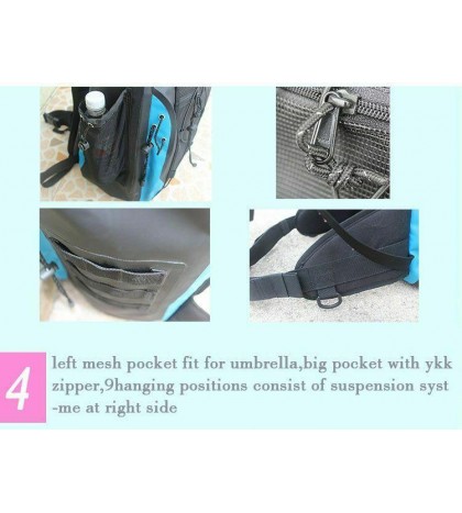30L Waterproof Backpack Super Dry Bag Soft Nylon Strap Swimming Camping Outdoor