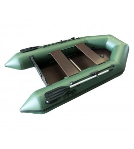 FISH 270 green inflatable fishing boat top quality 100% built in Europe