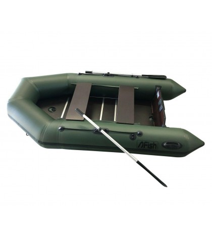 FISH 270 green inflatable fishing boat top quality 100% built in Europe