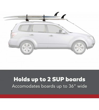 Yakima SUPDawg Rooftop Mounted Stand Up Paddleboard Rack for Vehicles 8004075