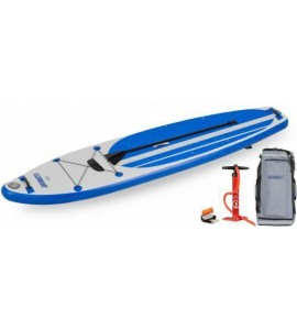 Sea Eagle Inflatable Longboard 11 Paddleboard Start Up Package Paddle, Pump More