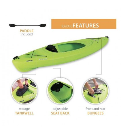 Lifetime Pacer 8 ft Kayak - Green