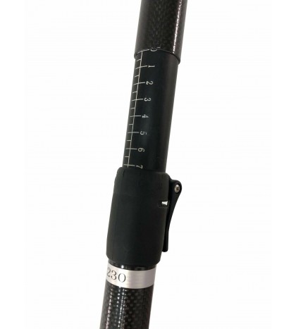 Graphic Fiberglass Multi Functional Kayak Paddle (Green Scale Design)