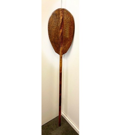 Curly Koa Burl Paddle - Hawaiian Outrigger Canoe Paddling