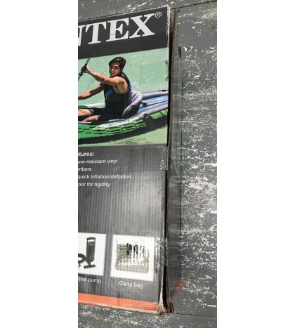 Intex Challenger K1 Inflatable Kayak with Oar & Hand Pump