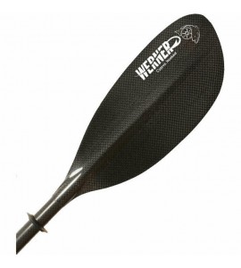 Werner Cyprus Hooked Adjustable Carbon Kayak Fishing Paddle