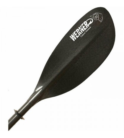 Werner Cyprus Hooked Adjustable Carbon Kayak Fishing Paddle