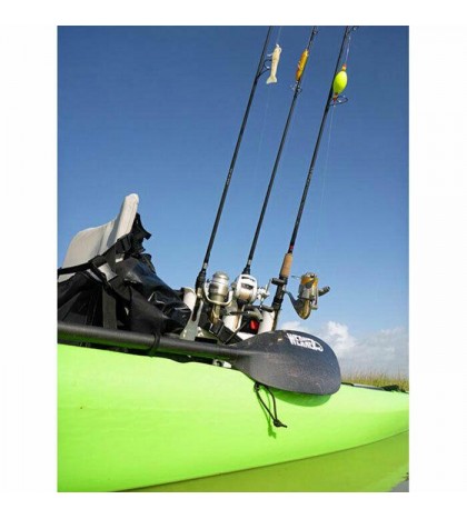 Werner Cyprus Hooked Adjustable Carbon Kayak Fishing Paddle